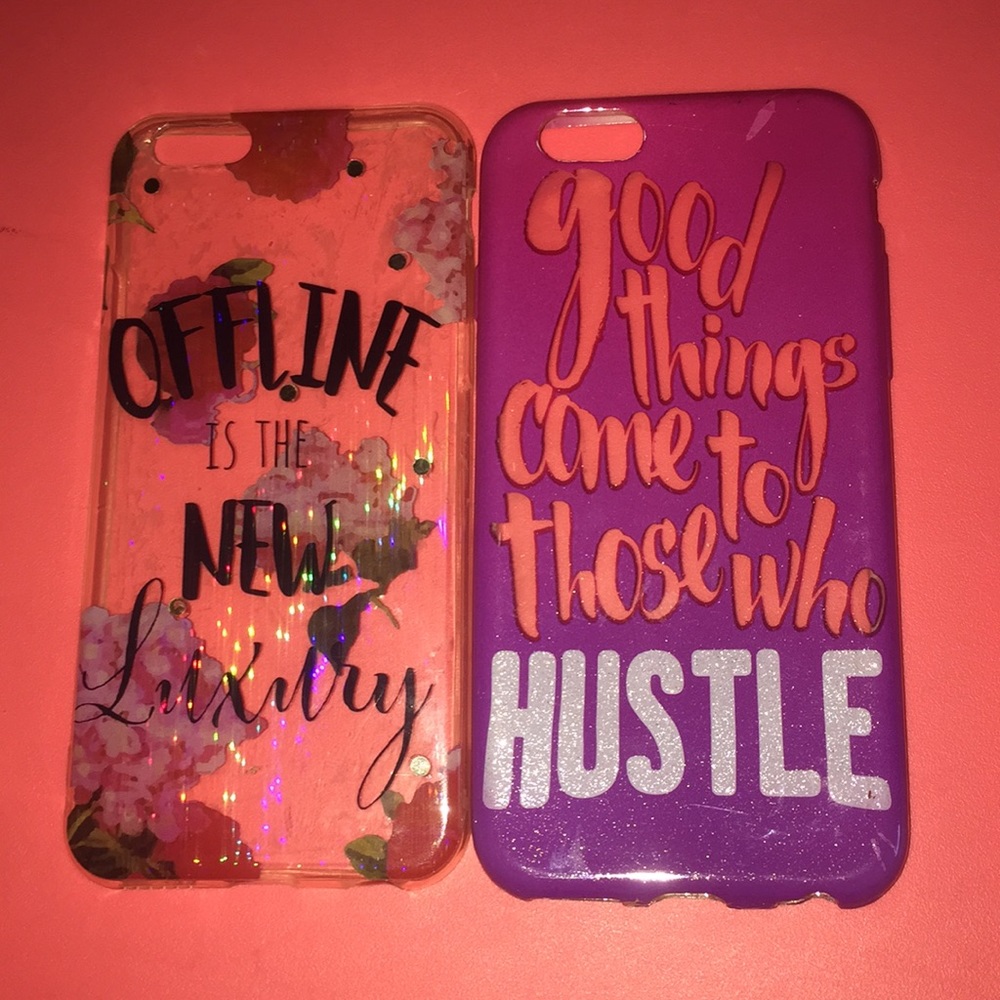 4 iPhone cases and 1 shell - iphone 6